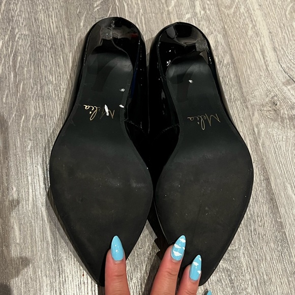 Patent Black Melia Heels - Picture 4 of 4